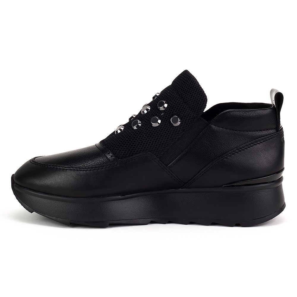 Sneakers GEOX - D Gendry B D925TB 07785 C9999 Black - Sneakers - Low shoes  - Women's shoes | efootwear.eu