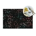 thumbnail image 4 of XMXY Woven Placemats Set of 4 PCS, Colorful Starry Sky Table Mats Washable Heat Resistant Placemats, 4 of 6