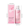 thumbnail image 3 of Cherry Blossom Gentle Body Wash Refreshing Shower Gel Cleanse Hydrate Soothe Skin Mild Non-Irritating Add Softness Daily Bath Shower Liquid 100g, 3 of 7