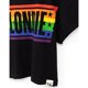 thumbnail image 4 of Blondie - Crop Top Arco Iris para Mujer (Negro, Azul, Naranja), 4 of 4