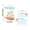 thumbnail image 2 of RXIRUCGD Carte de Recettes d'Ingrédients Alimentaires de Cuisine, 2 of 5