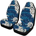 thumbnail image 1 of ABPHQTO Juego de 2 fundas para asientos de coche arte japonés Ocean Wave Universal Auto asientos delanteros Protector apto para coche, SUV sedán, camión, 1 of 3