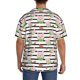 thumbnail image 3 of Balery Pig And Watermelon Camisa Casual de Manga Corta con Botones para Hombre, Texturizada, Estilo Cubano, para Playa, Verano-Large, 3 of 5
