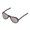 D01 Black, variant on 1/6 Scale Sunglasses, Male And Female Sun Glasses, Alloy Retro Glasses, for 12inch Action Figures Accessories - , 2.6x2.3cm