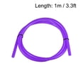 thumbnail image 3 of Uxcell Silicone Tubing, 4mm ID x 7mm OD 3.3ft Rubber Tube High Temp for Pump Transfer Purple, 3 of 3