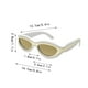 thumbnail image 3 of Cat Eye gafas de sol para las mujeres lindas ovalada marco grueso accesorios gafas de sol gafas de estilo retro, 3 of 5