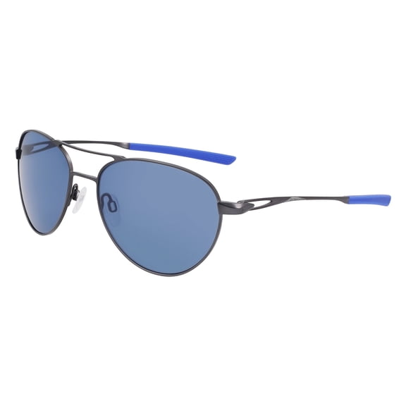 Sunglasses NIKE ACE DRIVER I PL EV 24043 993 Satin Gunmetal / Polr Lite Blu