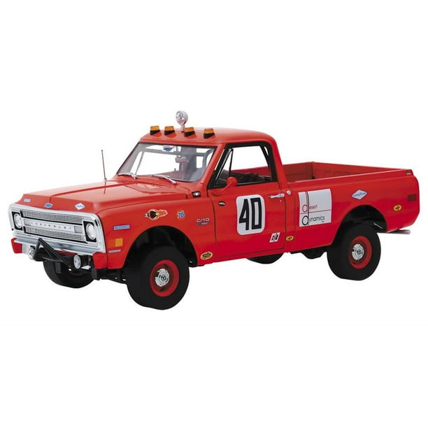 Steve Mcqueen S 1969 Chevrolet C 10 Baja 1000 Truck In 1 18 Scale By Highway 61 Walmart Com Walmart Com