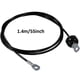 thumbnail image 3 of Advancent Accesorio de Cable de polea de 1,4 m resistente al desgaste buena elasticidad cuerda de tracción impermeable equipo de Fitness para Gimnasios en casa, 3 of 6