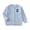 b41-Light Blue, variant on KPOPLK Girls Cardigan Sweater Long Sleeve Cute Bow Button Bolero Toddler Kids Cotton Ruffle Knit Sweaters 2-12 Years Dark Gray Size 1-2 Years