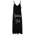 thumbnail image 5 of Shalom Yall Jew Humour Idée Cadeau Robe Sans Manches Yall Robe Longue d'Été pour Femmes Robe d'Été Femmes 2024, 5 of 5