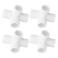 thumbnail image 3 of Conector de la Tubbería de 4 de 4 Junta de Codo de 4 10 Pianas de 25 mm Diámetro Interno Para Muebles Pérgola de Jardín de Árboles de Gato, 3 of 7
