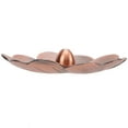 thumbnail image 4 of Incense Holder Retro Elegant Unique Flower Shape Separate Design Red Copper Color Incense Stick Holder, 4 of 14