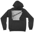 thumbnail image 2 of 2Xl / Black Arkansas Mens Sweatshirt Home State Hoodie, 2 of 3