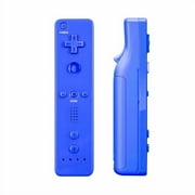 Remote Controller and Nunchuck Joystick Compatible for wii/wii u (dark Blue)