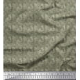 thumbnail image 1 of Soimoi Poly Georgette Fabric Rectangle Shirting Print Fabric by The Yard 42 Inch Wide, 1 of 1