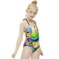 thumbnail image 5 of Team Umizoomi Girl's One-Piece Swimsuit Bathing Suit Soft Stretchy Children's Swimwear Swim Attire for Vacation 7-9Y(120cm), 5 of 8