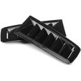 thumbnail image 4 of Gloss Black Hood Air Vent Grille for Focus Mk2 Bonnet Air Vent Hood Cover Air Vent Trim Panel, 4 of 5