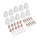 thumbnail image 5 of Kit de consumibles para antorcha de corte con boquilla de electrodo de plasma, accesorios de corte para soldadura PT‑3140 piezas, 5 of 12