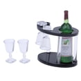 thumbnail image 3 of Casa Miniatura Botella de Champán Estante Hugo Champagne Rack Miniature, 3 of 10