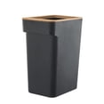 thumbnail image 3 of Cubo de basura, cubo de almacenamiento, cubo de basura multiusos, cesta de basura antideslizante, cesta de basura para el hogar, baños, restaurante y 10L Negro, 3 of 9