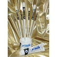 thumbnail image 2 of Martin F. Weber 1936 Permalba Oil Brush White Bristle  & Pure Red Sable Perfect FILBERT Set of (7), 2 of 2