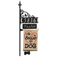 thumbnail image 3 of Address America  Boardwalk Address Sign With Name Rider And Flag - 58" Pole - "Life is Better with a Dog" Flag, 3 of 3