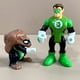 thumbnail image 1 of Pack Fisher Price Imaginext DC Super Friends Liga de la Justicia linterna Verde Hal Jordan Kilowog BD'G Bdg ardilla figura de acción de juguete, 1 of 2