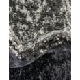 thumbnail image 6 of Unique Loom Rosso Collection Area Rug - Gabrieli (4' 1" Round Gray/Ivory), 6 of 7