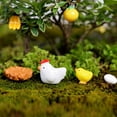 thumbnail image 1 of Baohd Fairy Garden Accessories Synthetic Resin Different Display Chicken Decor Type 3 1Set, 1 of 6