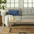 thumbnail image 3 of Nourison Life Styles Blue Decorative Throw Pillow , 14" x 24", 3 of 5