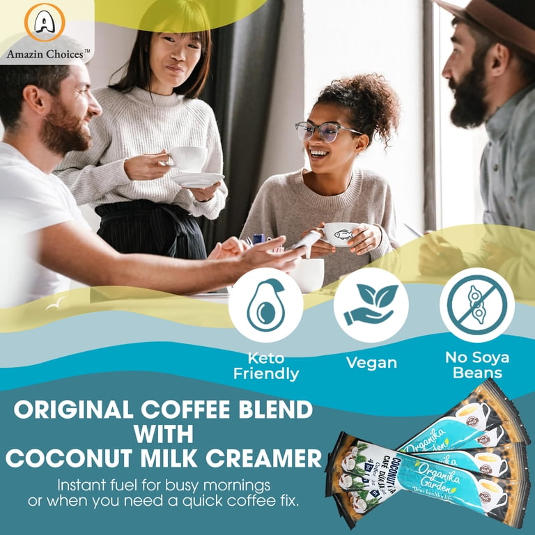 Amazin Choices 4-in-1 Vietnamese Instant Coconut Coffee with