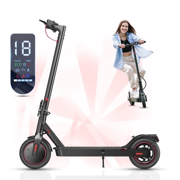 LiteFive LF3 Electric Scooter for Adults, 350W Motor, Max 18Mph & 21Miles, Commuting Foldable Escooter
