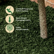 GroundSmart Green Rubber Mulch, 75 cu ft Super Sack