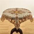 thumbnail image 1 of SARO NTB01.BU40S Hand Beaded Design Table Accent  Burgundy, 1 of 1