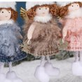 thumbnail image 3 of Christmas Angel Doll Hanging Decoration Tree Plush Cute Gauze skirt Girl Angel Doll Pendant Plush Ornaments for Christmas Gift, 3 of 5
