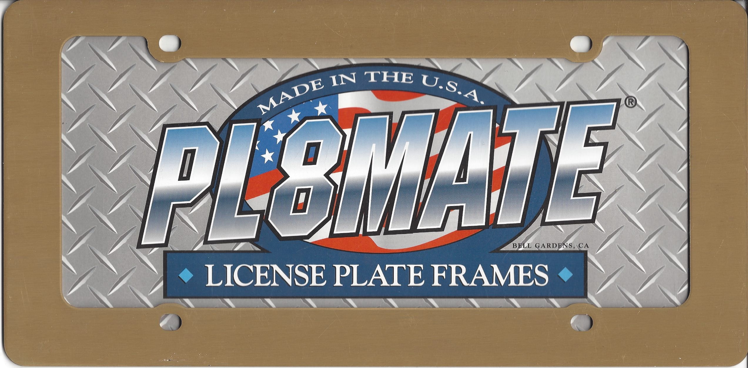 Gold License Plate Frame Walmart Canada