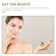 thumbnail image 5 of unidades de herramienta de masaje Gua Sha con raspado, masajeador facial de jade con forma de hongo., 5 of 7