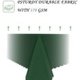 thumbnail image 3 of 60x84 Inch Hunter Green Rectangle Tablecloths Solid Color Heavy Duty Washable Fabric Table Cloth Waterproof Durable Table Cover for Kitchen Party Buffet Home Picnic Wedding Decor, 3 of 7