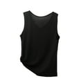 thumbnail image 1 of WRKEKC Racerback Tank Tops for Women Modal Solid Color V-Neck Sleeveless Layering Summer Tank Casual Slim Fit Top, 1 of 5