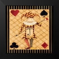 thumbnail image 2 of DiPaolo, Dan 12x12 Black Modern Framed Museum Art Print Titled - What a Joker, 2 of 5