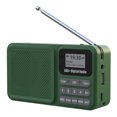 thumbnail image 3 of Radio Digital Portátil DAB+ Compatible Con Dientes Solar/Radio FM Recargable Azul, 3 of 9