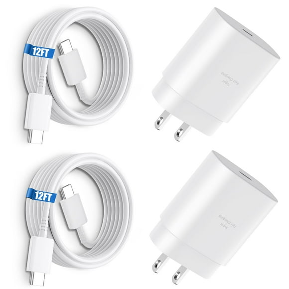 Charger DiHines Cargador rápido USB C de 25 W para Samsung Galaxy