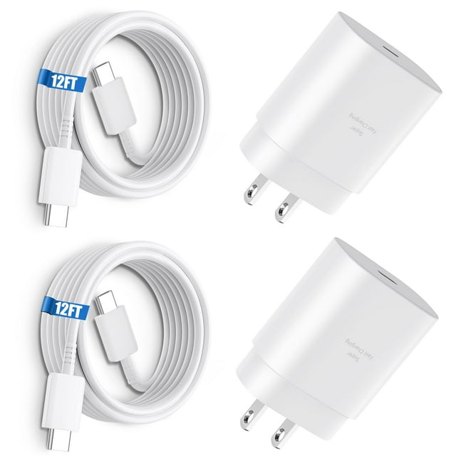 Charger DiHines Cargador rápido USB C de 25 W para Samsung Galaxy