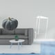 thumbnail image 2 of Almohadas de calabaza de Halloween,Almohadas de calabaza de Halloween Decoración del hogar Suave,Mesita de noche,Mesa auxiliar de acrílico transparente,mesa auxiliar transparente de 2, 2 of 8