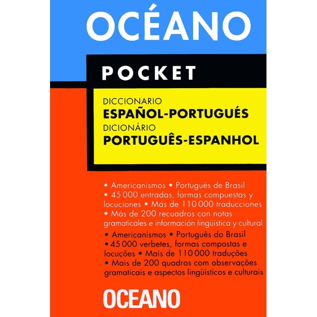 Diccionario Océano Práctico Español-Portugués Pocket Océano