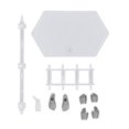 thumbnail image 3 of Figure Model PVC Action Figure Drawing Model Movable Joint Pedestal Support Artist Draw Painting Model Mannequin Jointed Doll Gray Male, 3 of 3
