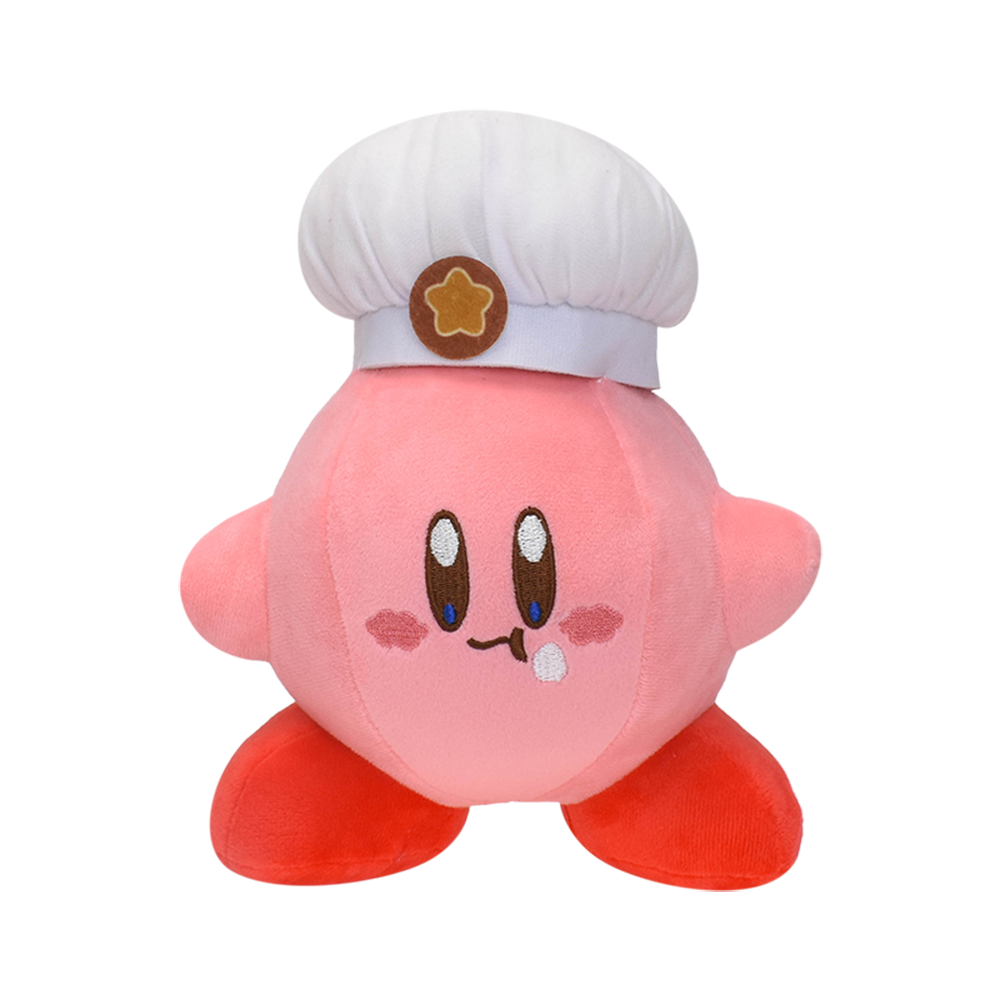Stando Kirby Plush Toy Chef Kirby 8" Soft Stuffed Animal Doll Plush