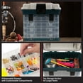 thumbnail image 3 of Stalwart Lightweight Portability Tool Boxes and Organizers, Polypropylene Gray, 3 of 10