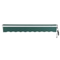 thumbnail image 4 of Awntech 14' x 10' Maui Right Motor Right Motorized Patio Retractable Awning, Forest, 4 of 6